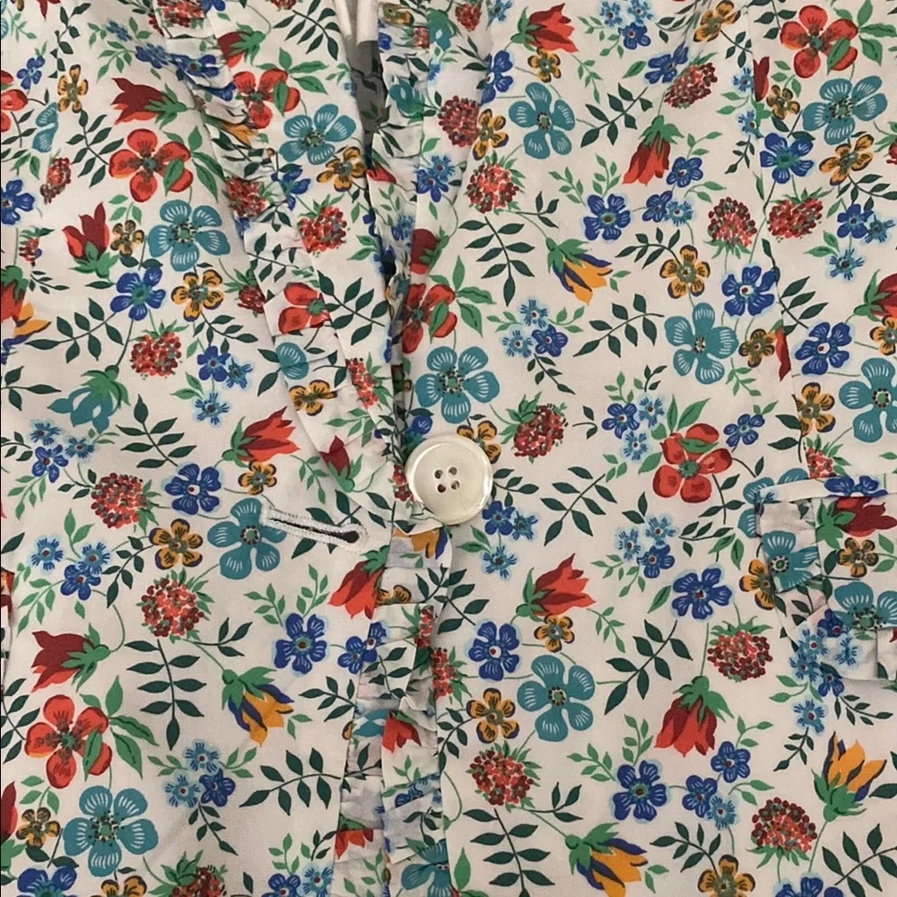 J.Crew Liberty Print Women’s Blazer - Picture 3 of 10